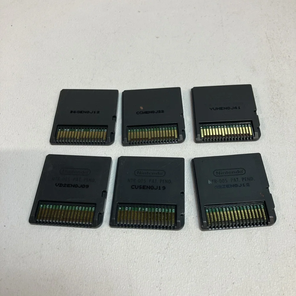 Lot of‎ 6 Nintendo DS Games Tested and Working (Cartridges Only)